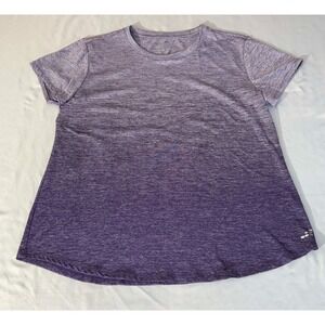 Bcg Womens Top Shirt Wicking Medium Purple Very Good Condition!